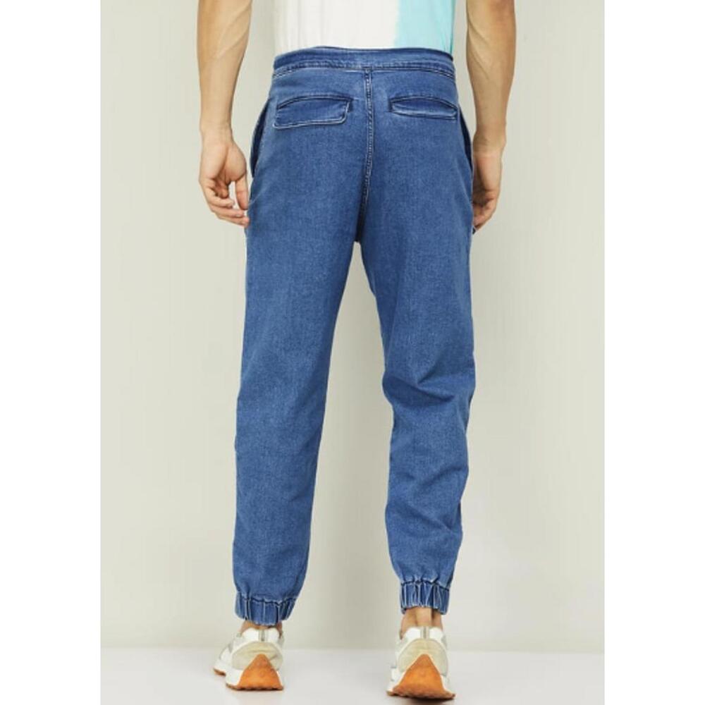 Levi's Men's Cotton Wool Blend Dark Wash Blue Jogger Pants - Size - 30x30